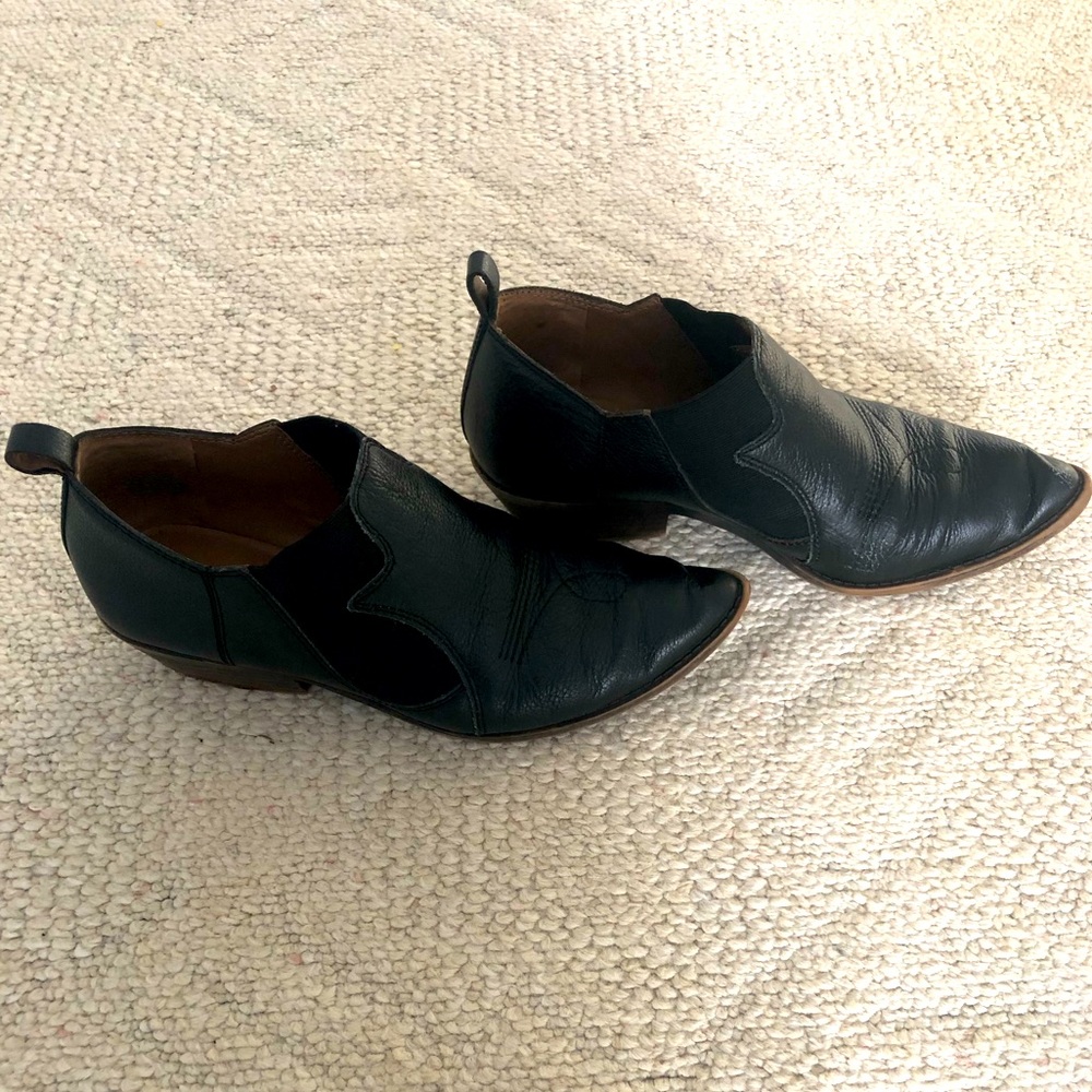 LUCKY BRAND: CROPPED COWBOY BOOTS